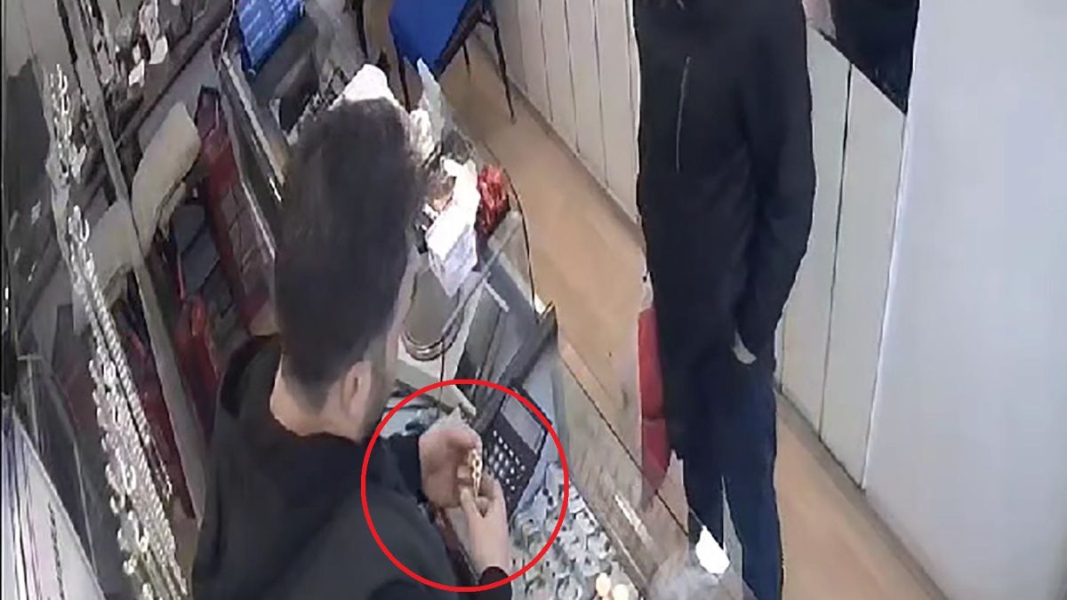 Erzurum'da kuyumcuyu sahte altınla dolandıran şahıs yakalandı