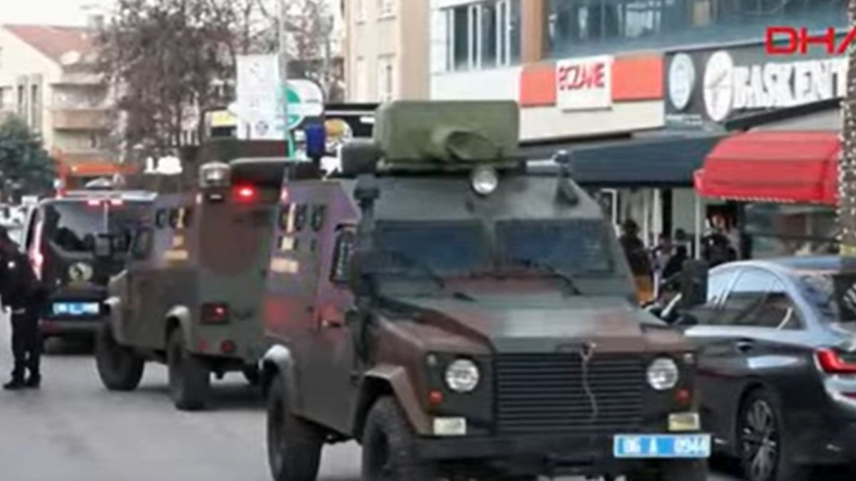Ankara'da poligonda rehine krizi