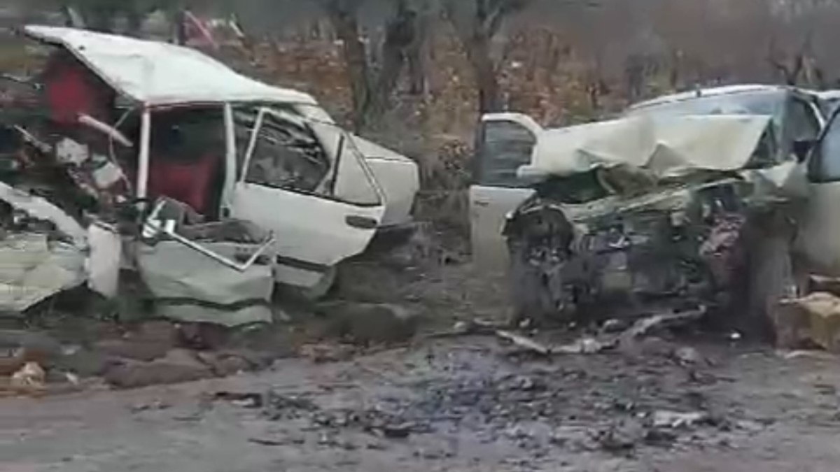 Kahramanmaraş'taki feci kazada 3 can kaybı