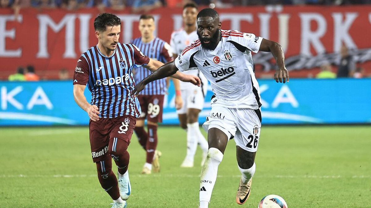 Beşiktaş - Trabzonspor maçının muhtemel 11'leri