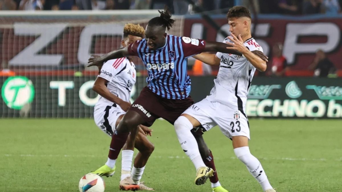 Beşiktaş - Trabzonspor maçının ilk 11'leri