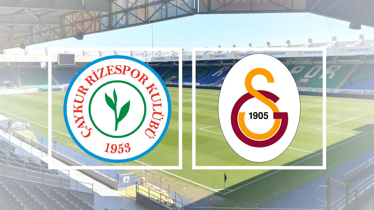 Rizespor - Galatasaray maçı saat kaçta, hangi kanalda? Muhtemel 11
