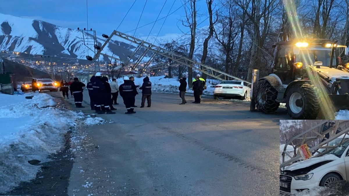 Hakkari'de trafik kazası