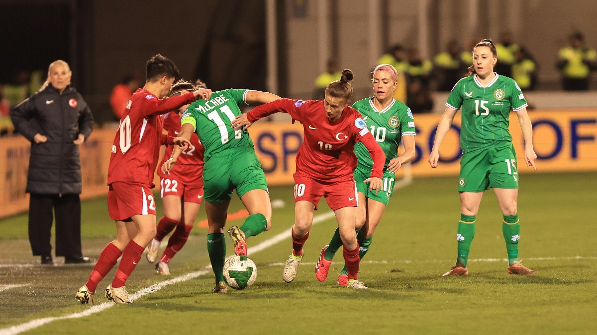 A Milli Kadın Futbol Takımı, İrlanda'ya yenildi