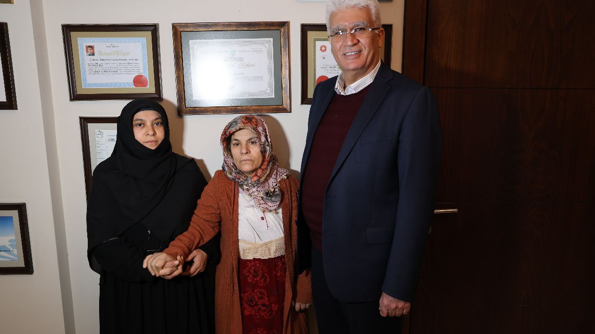 Şanlıurfa'da fıtık yüzünden kaybettiği yürüme yetisini yeniden kazandı