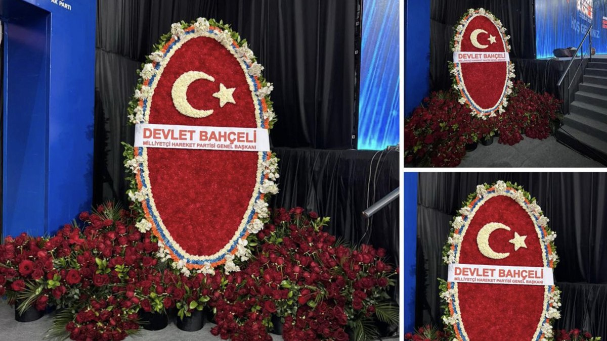 Devlet Bahçeli'den AK Parti'nin Büyük Kongresi'ne anlamlı jest