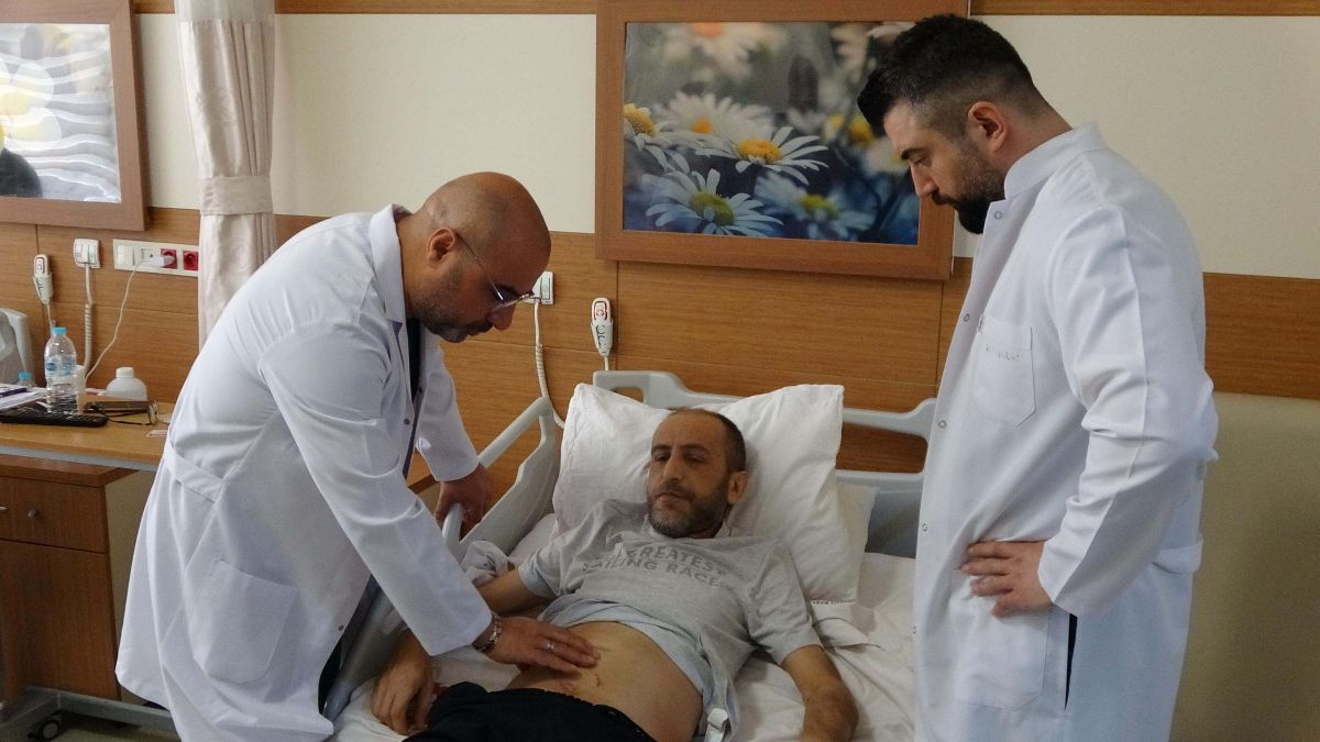 Çanakkale'de babasının böbreğiyle hayata tutundu
