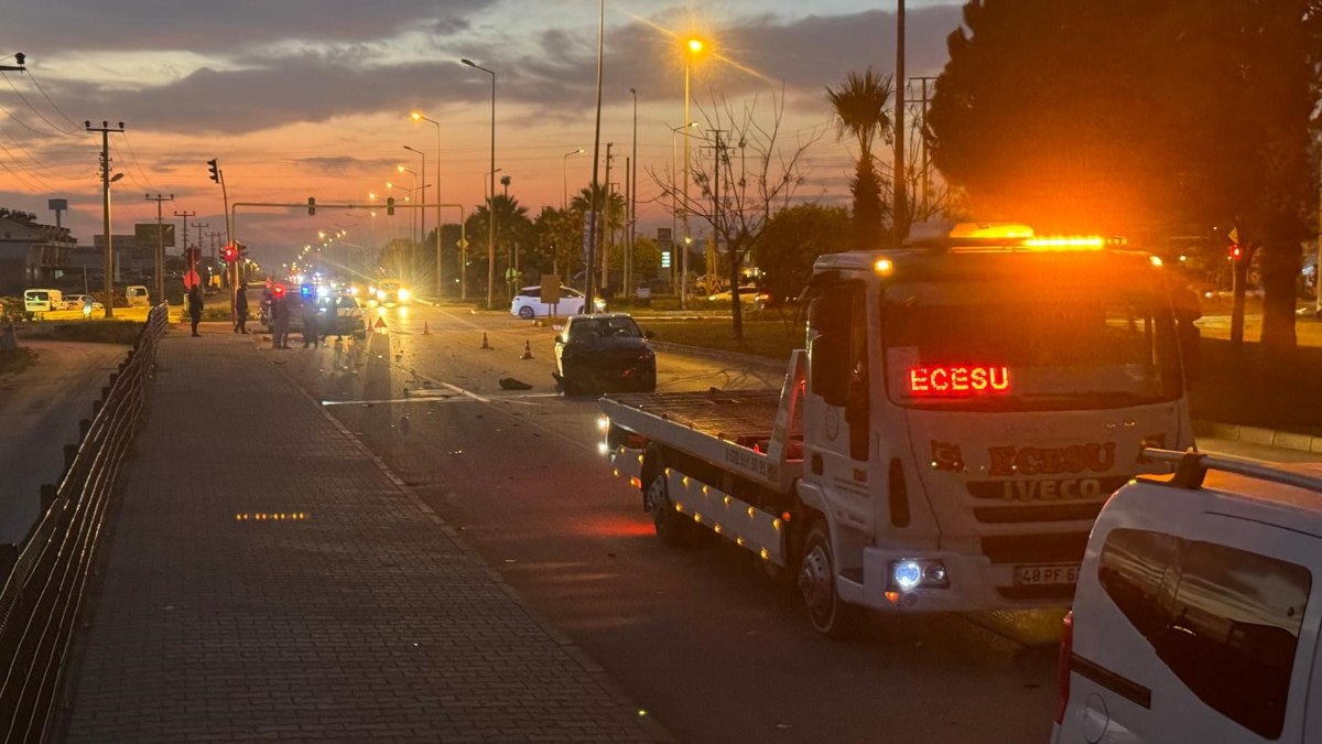 Muğla'da otomobille motosiklet çarpıştı: 1 ölü