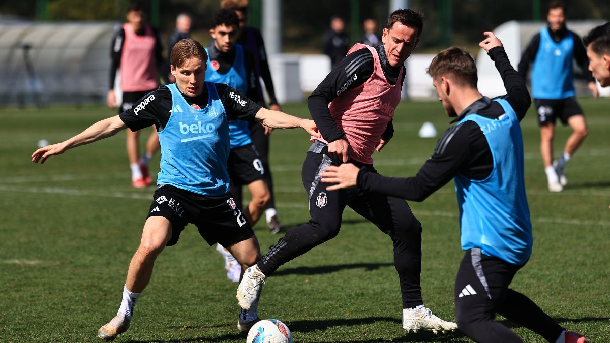Beşiktaş'ta Gaziantep FK maçının hazırlıkları devam etti