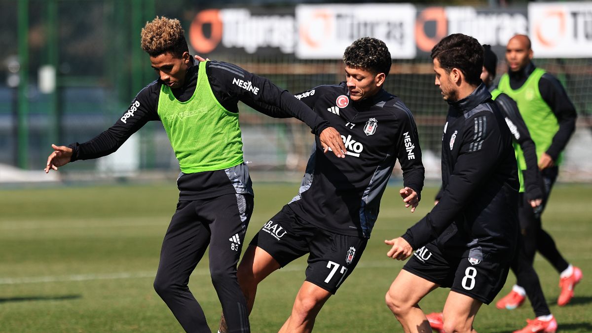 Beşiktaş'ta Gaziantep FK maçının hazırlıkları devam etti