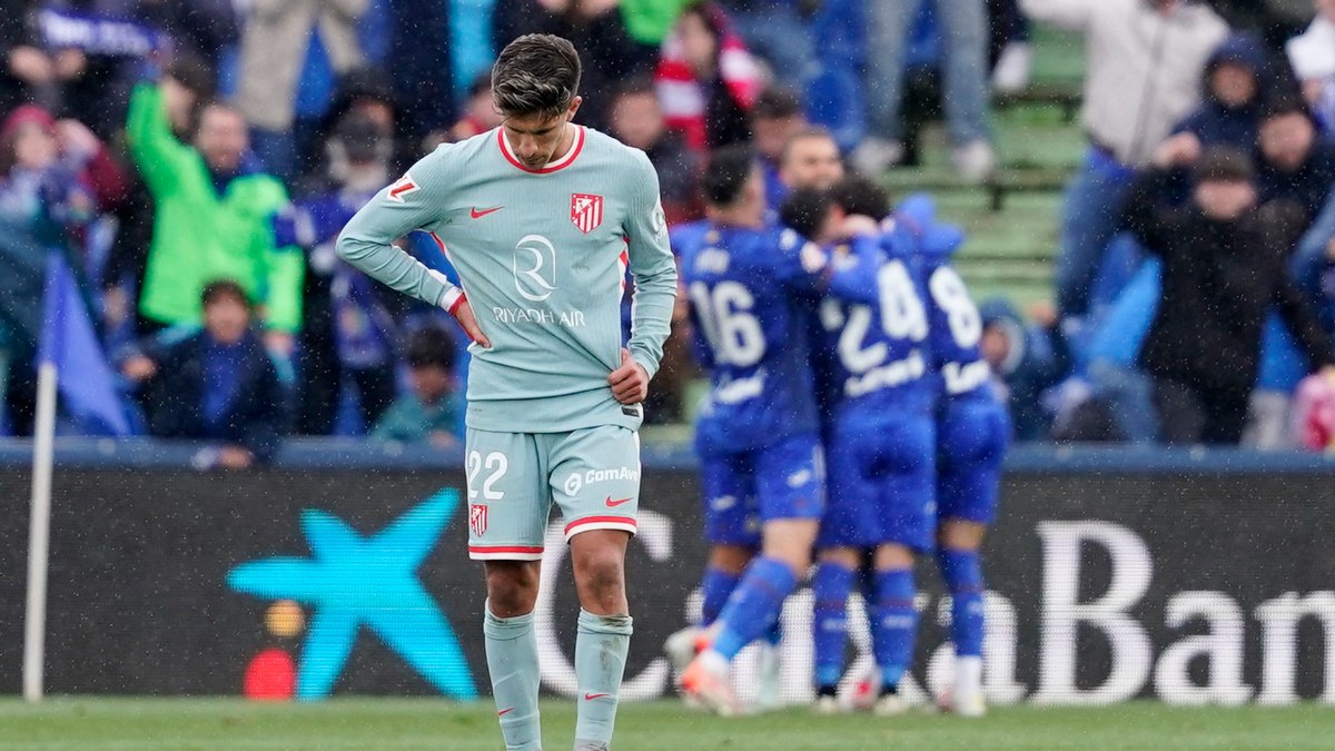 Atletico Madrid, Getafe'ye boyun eğdi