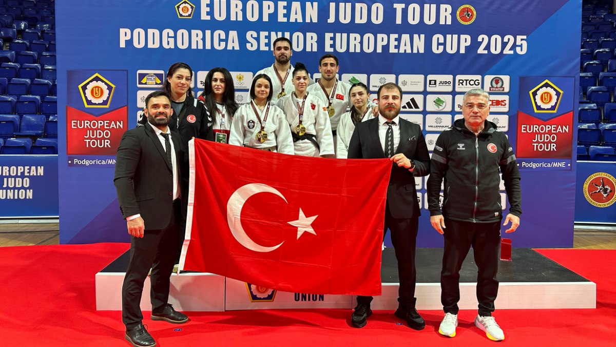 Büyükler Avrupa Judo Kupası'nda Türkiye zirvede yer aldı