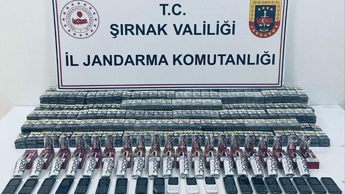 Şırnak’ta jandarma 4 milyon 571 bin TL’lik kaçakçılığı önledi