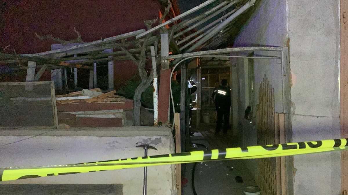 Karaman'da müstakil eve iftar saatinde molotoflu saldırı