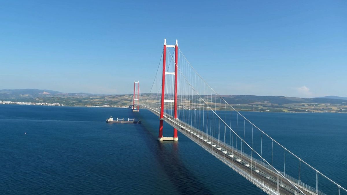 1915 Çanakkale Köprüsü 3 yılda 7 milyon araca hizmet verdi
