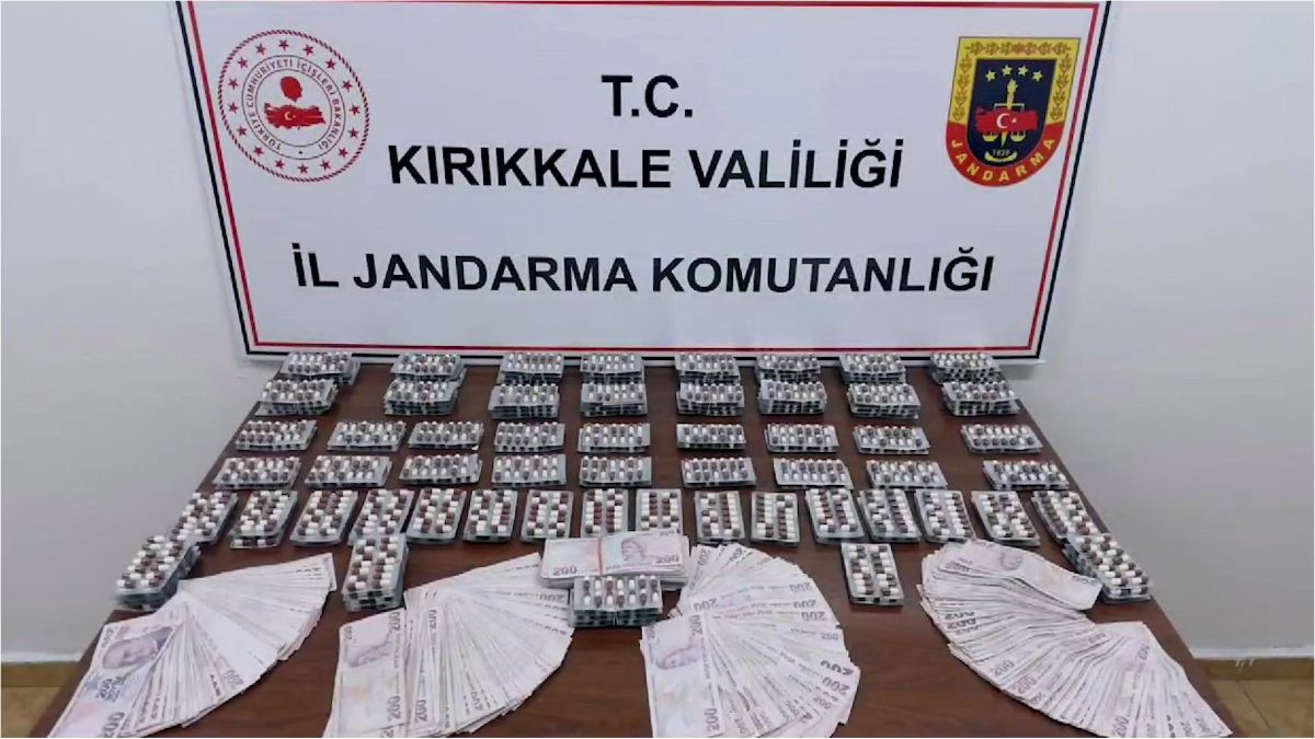 Kırıkkale'de jandarma evin her köşesini didik didik etti