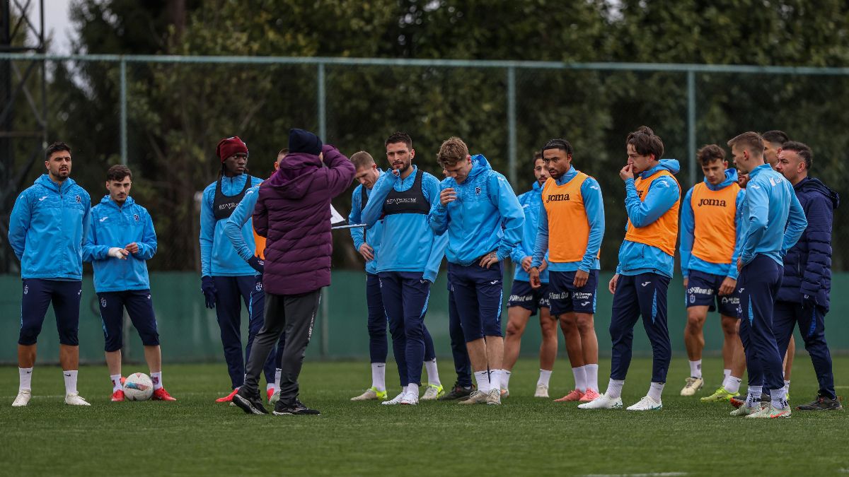 Trabzonspor, Göztepe maçının hazırlıklarına başladı