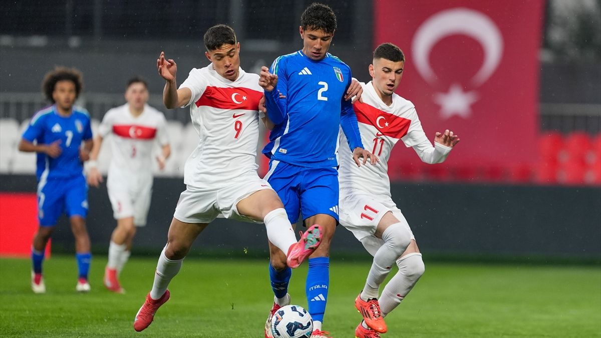 U20 Milli Futbol Takımımız, İtalya'ya yenildi