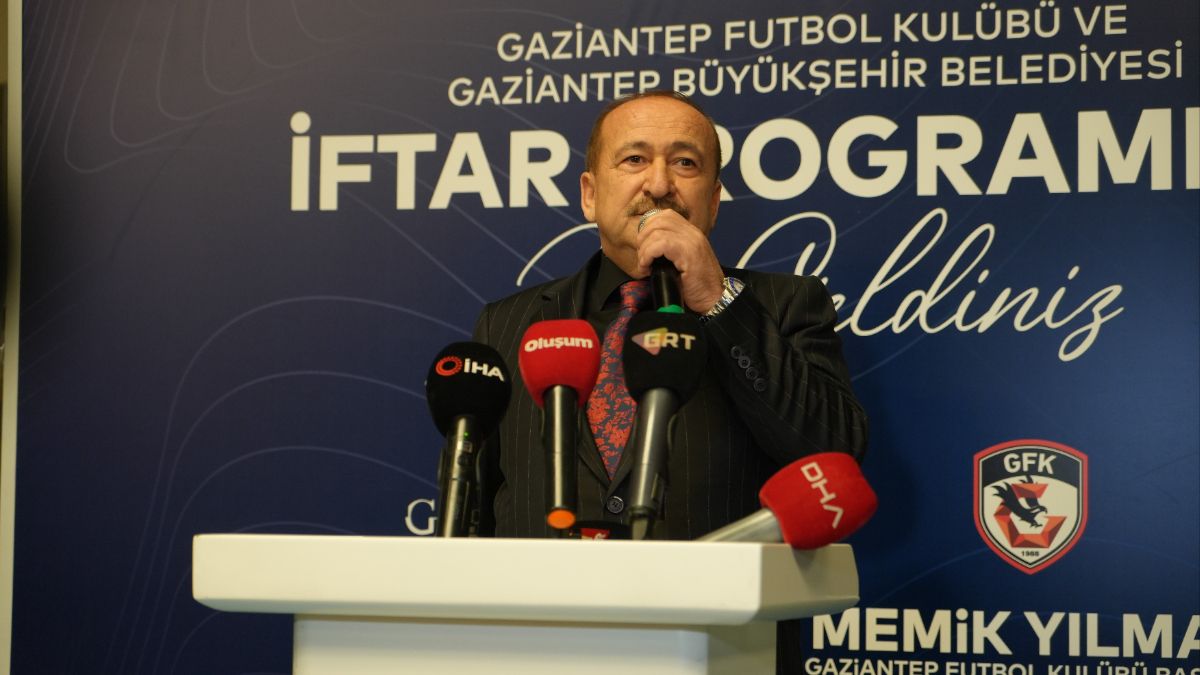 Gaziantep FK Başkanı Memik Yılmaz: 4. galibiyetimizi de Konya’da alacağız inşallah