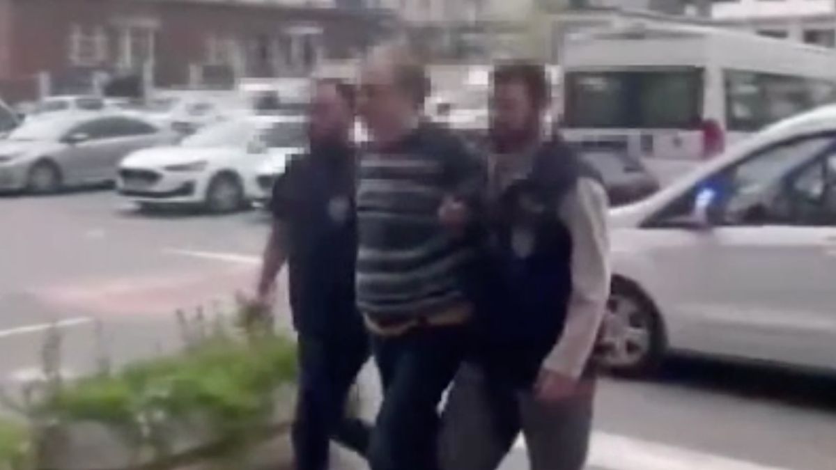 AK Partililere 'toplu katliam' çağrısı yapan İlker Canikligil ters kelepçe ile emniyete getirildi