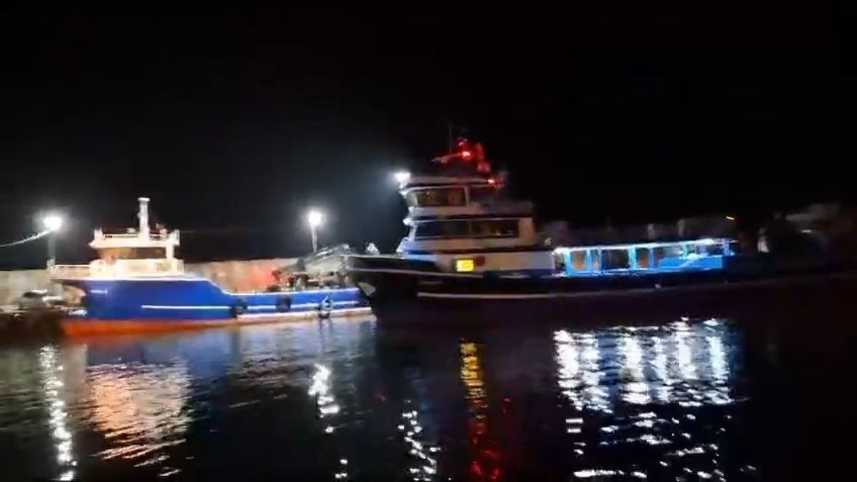 Samsun'da balıkçı teknesinde 1 ton 240 kilo kaçak bal ele geçirildi