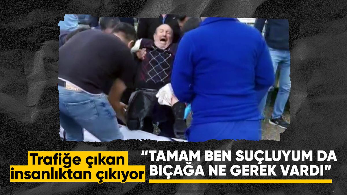 Antalya’da motosikletlinin bıçakladığı sürücü: Suçluyum da ne gerek vardı