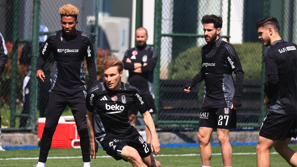 Beşiktaş'ta Kasımpaşa maçı hazırlıkları tamamlandı