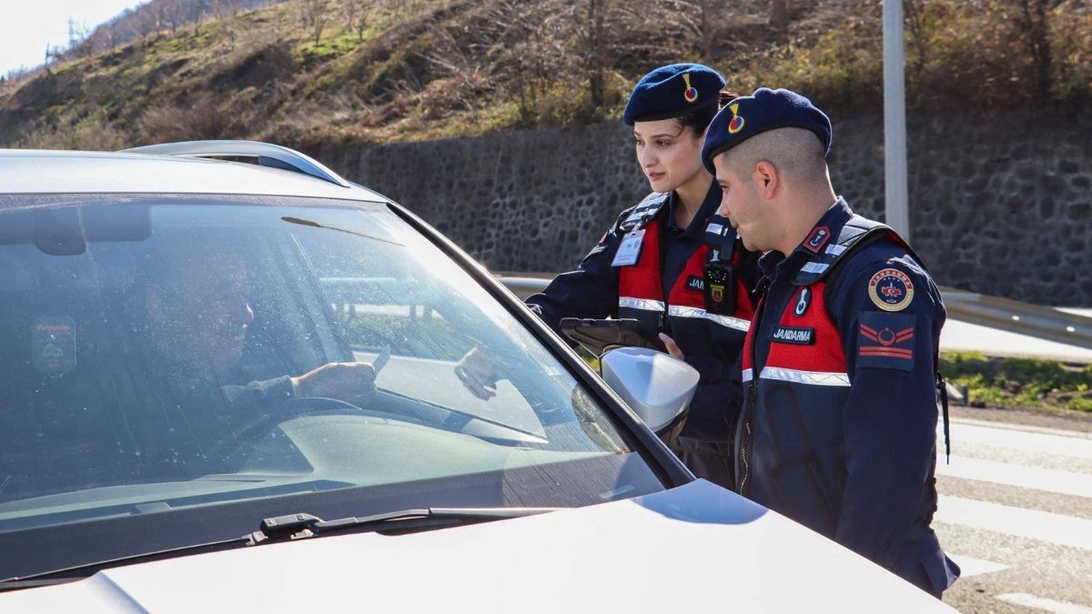 Ordu’da jandarma 1 haftada 43 bin kişiyi denetledi