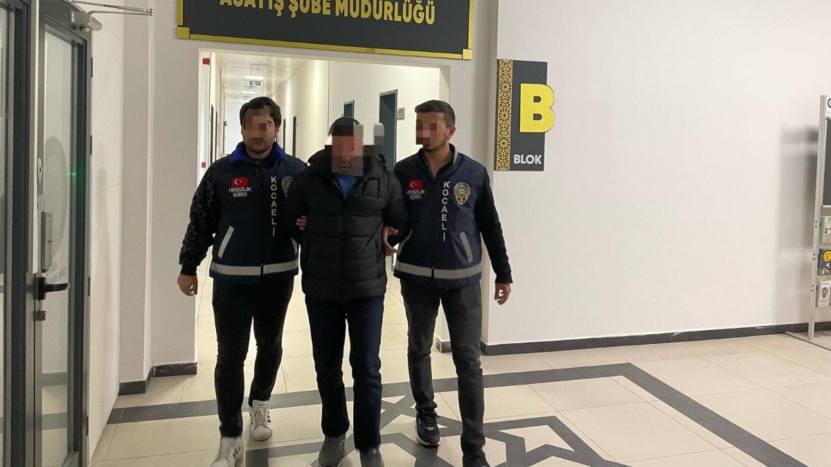 Kocaeli'de iş yerinden 41 bin TL çalan şüpheli yakalandı