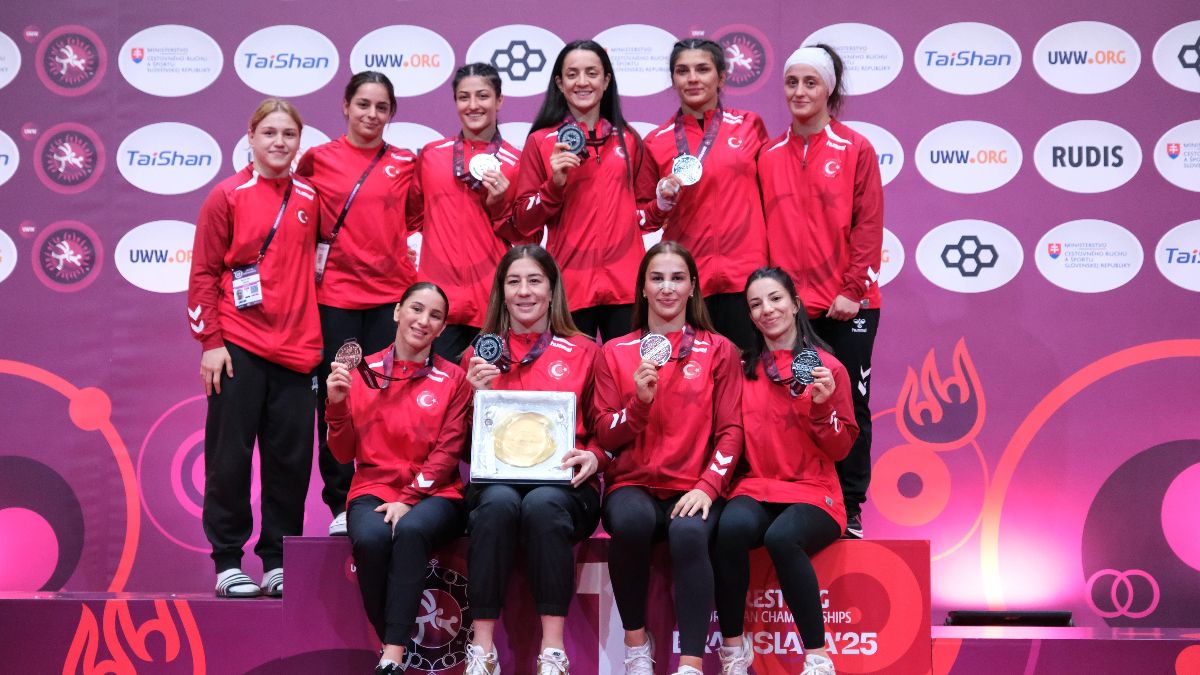 Kadın Güreş A Milli Takımı, Avrupa ikincisi oldu