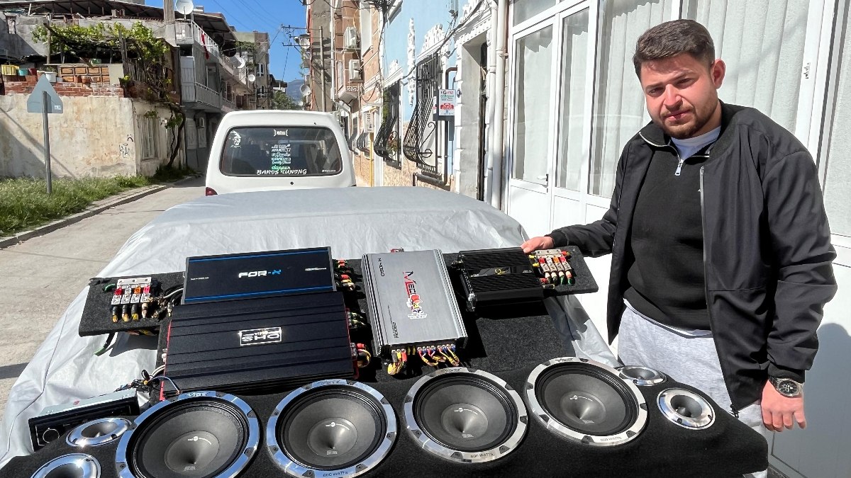 İzmir'de 200 bin TL’lik ses sistemi çalan hırsız aynı gün yakalandı
