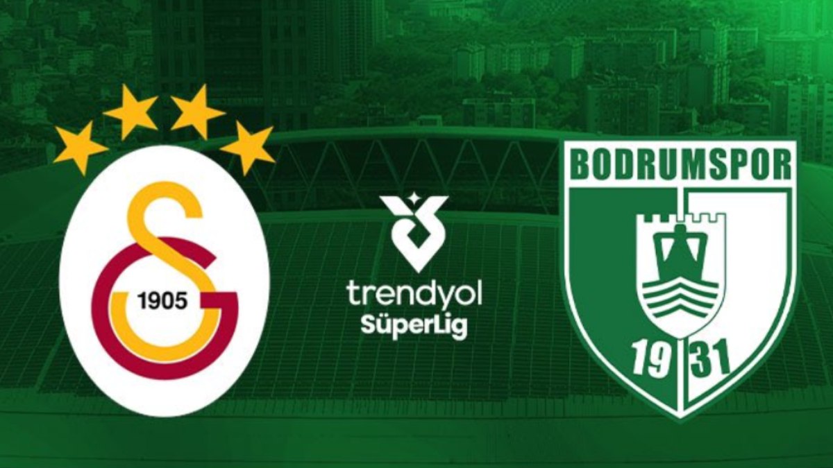 Galatasaray - Bodrum FK maçı ne zaman, saat kaçta ve hangi kanalda?