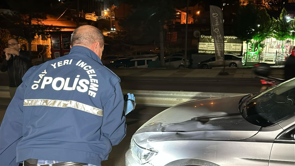 Uşak'ta otomobilin çarptığı kadın hayatını kaybetti