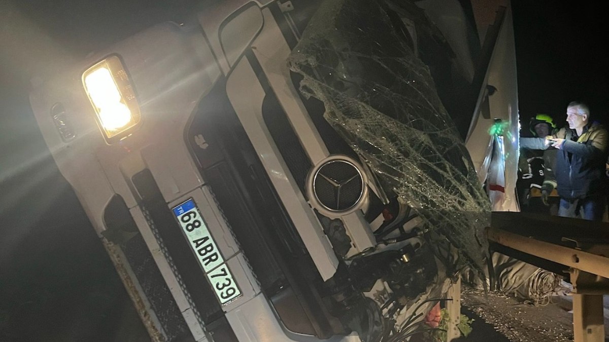 Balıkesir'de meydana gelen kazada 1 kişi hayatını kaybetti