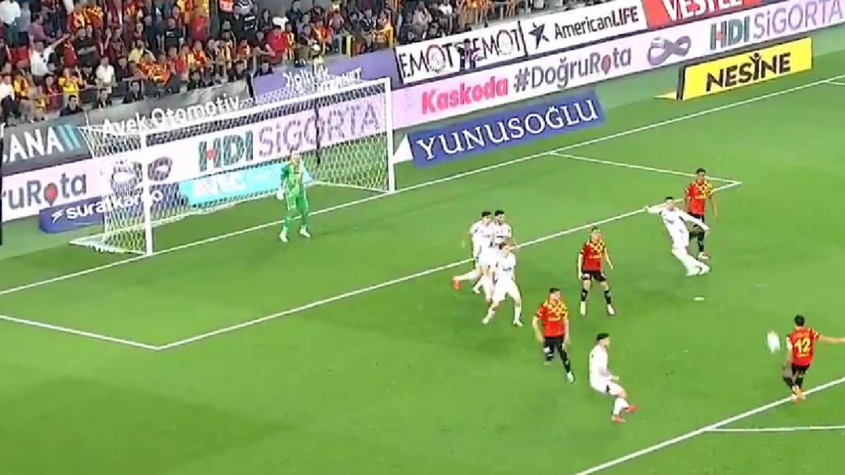 İsmail Köybaşı'ndan eski takıma Beşiktaş'a şık gol!