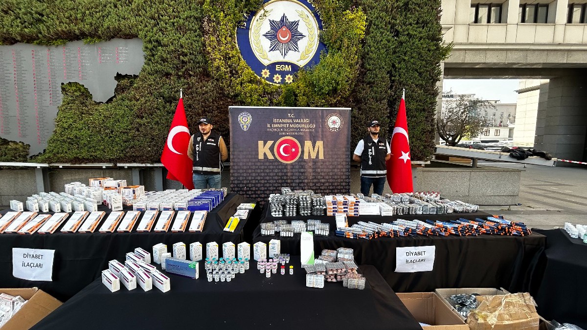 İstanbul'da 400 milyon liralık kaçak ilaç yakalandı