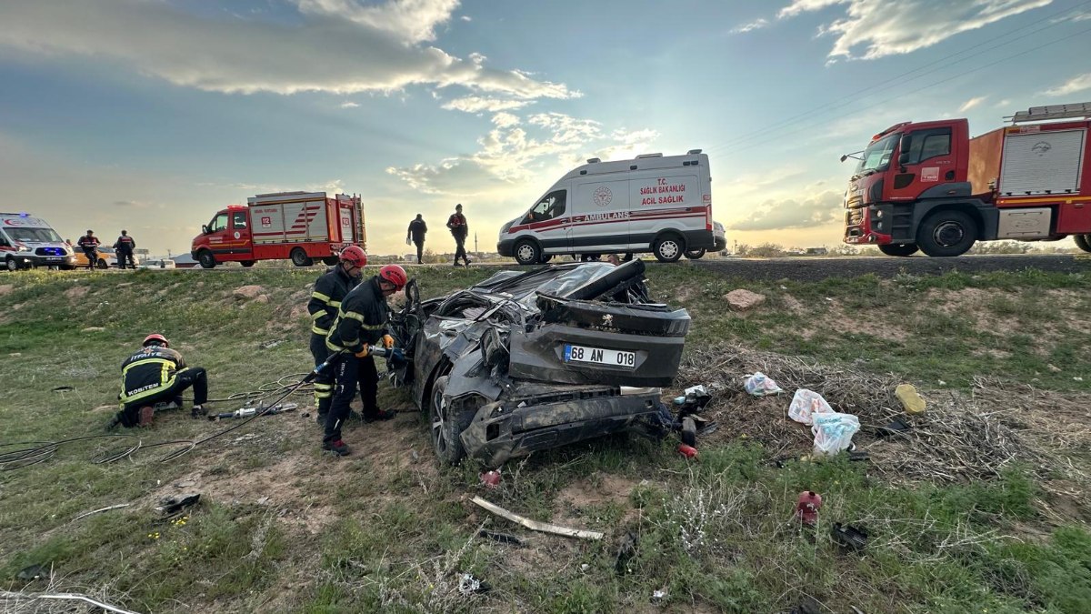 Nevşehir'de feci trafik kazası: 1 ölü