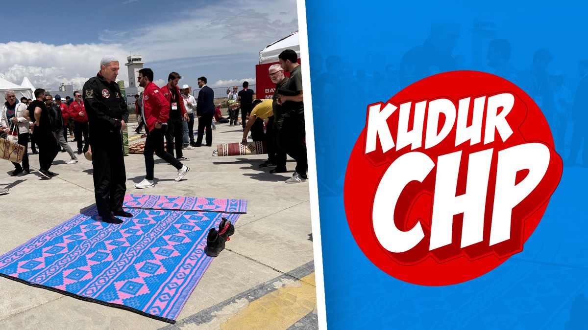 TEKNOFEST’in en dikkat çeken karesi: Cuma namazını birlikte kıldılar