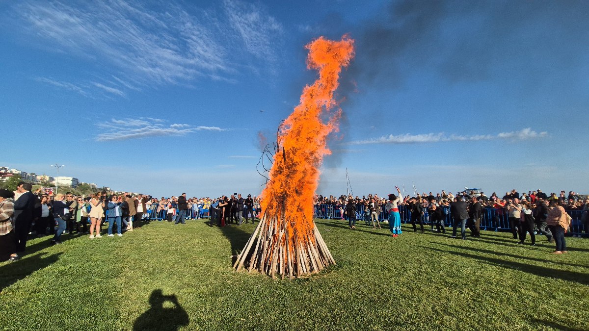 Festival başladı! Tekirdağ'da Kakava ateşi yakıldı