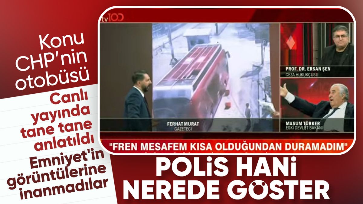 CHP otobüsünün ezmeye çalıştığı polis videosu gerçek mi