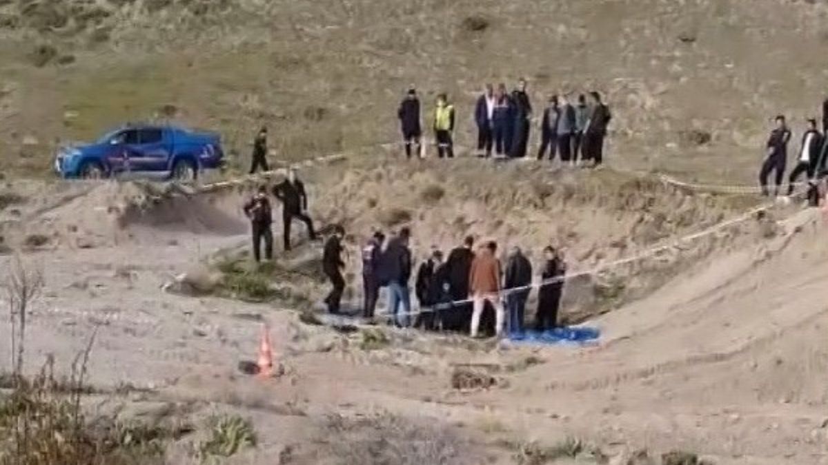 Nevşehir’de çoban boş arazide gömülmüş erkek cesedi buldu