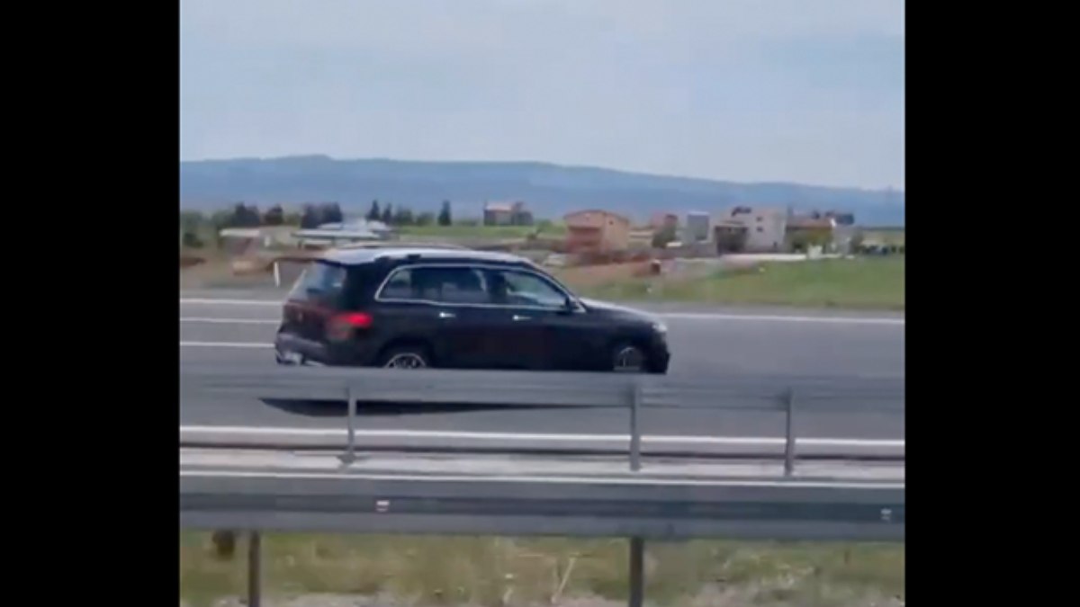 Niğde-Ankara otoyolunda 5 kilometre tersten gitti