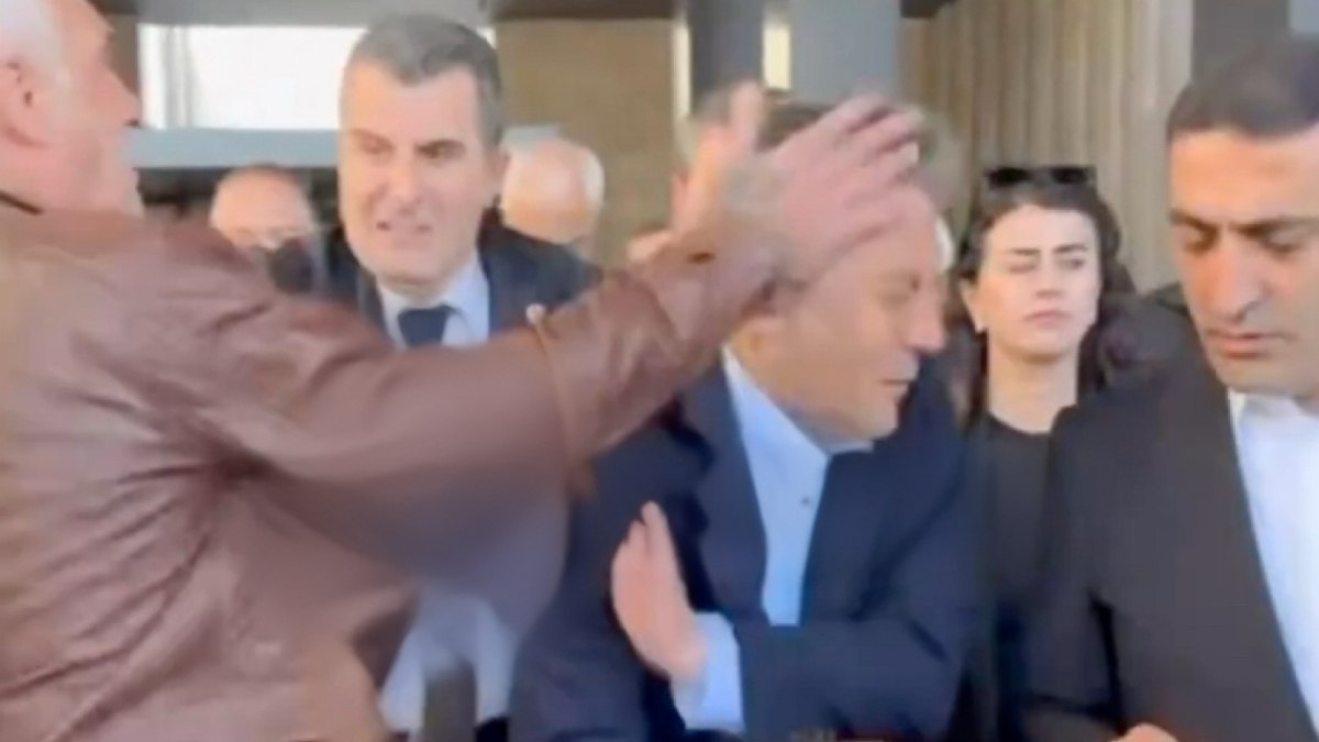Özgür Özel'e saldıran şahsın olay öncesi görüntüleri ortaya çıktı