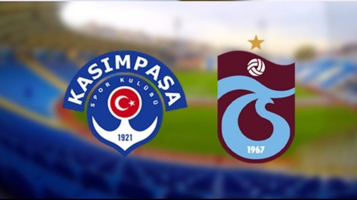 Kasımpaşa - Trabzonspor maçı ne zaman, saat kaçta ve hangi kanalda?