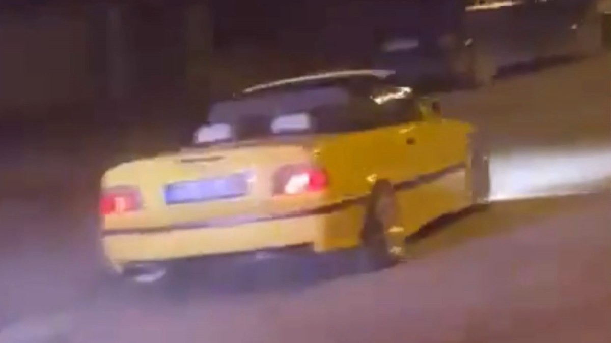 Kırıkkale’de drift atan sürücü cezadan kaçamadı