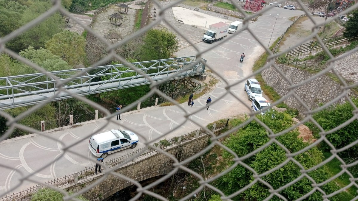 Bilecik'te dilenci ve zabıtalar arasında kovalamaca
