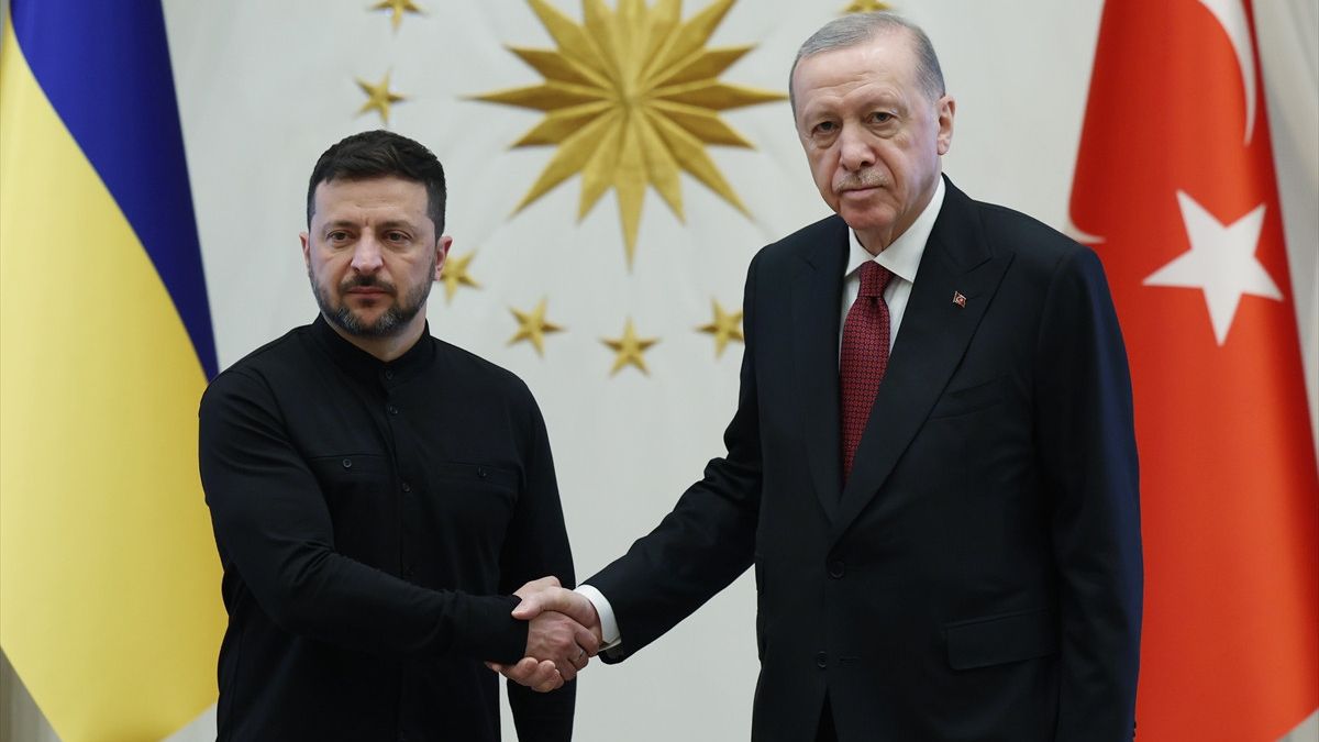 Cumhurbaşkanı Erdoğan, Zelensky ile bir araya geldi