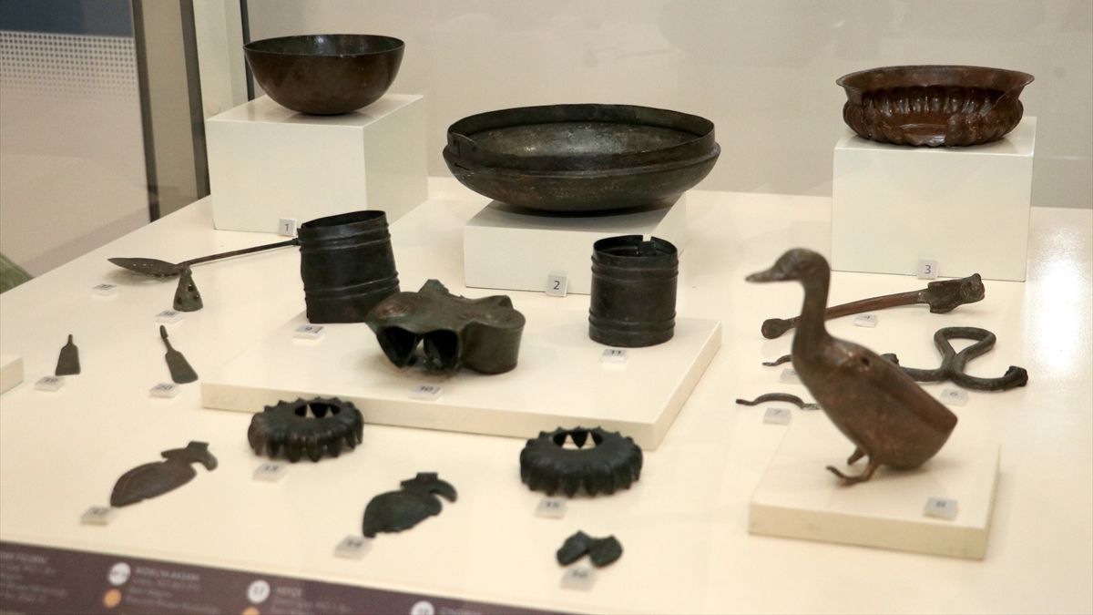Erzurum'da 3 bin yıl önceki yaşam mücadelesini anlatan 144 eser, ilk kez sergilendi