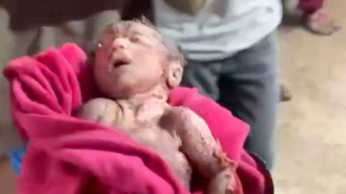 Gazze'de bir günlük bebek öldürüldü