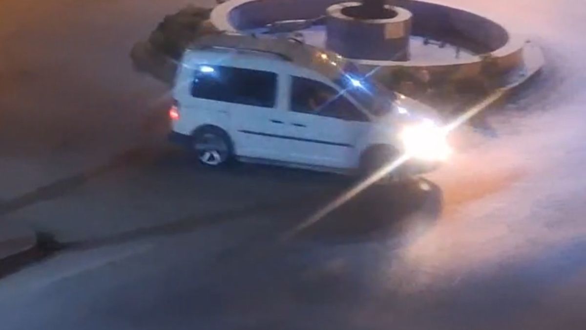 Antalya'da drift atan sürücü mahalleliyi uyutmadı